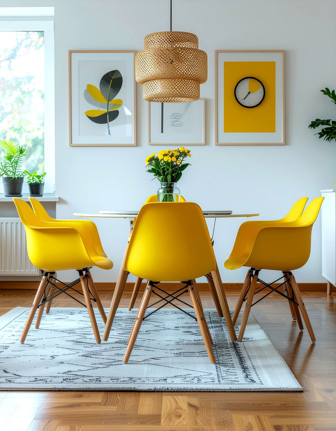 Yellow dining room decor - 30 bright dining room ideas