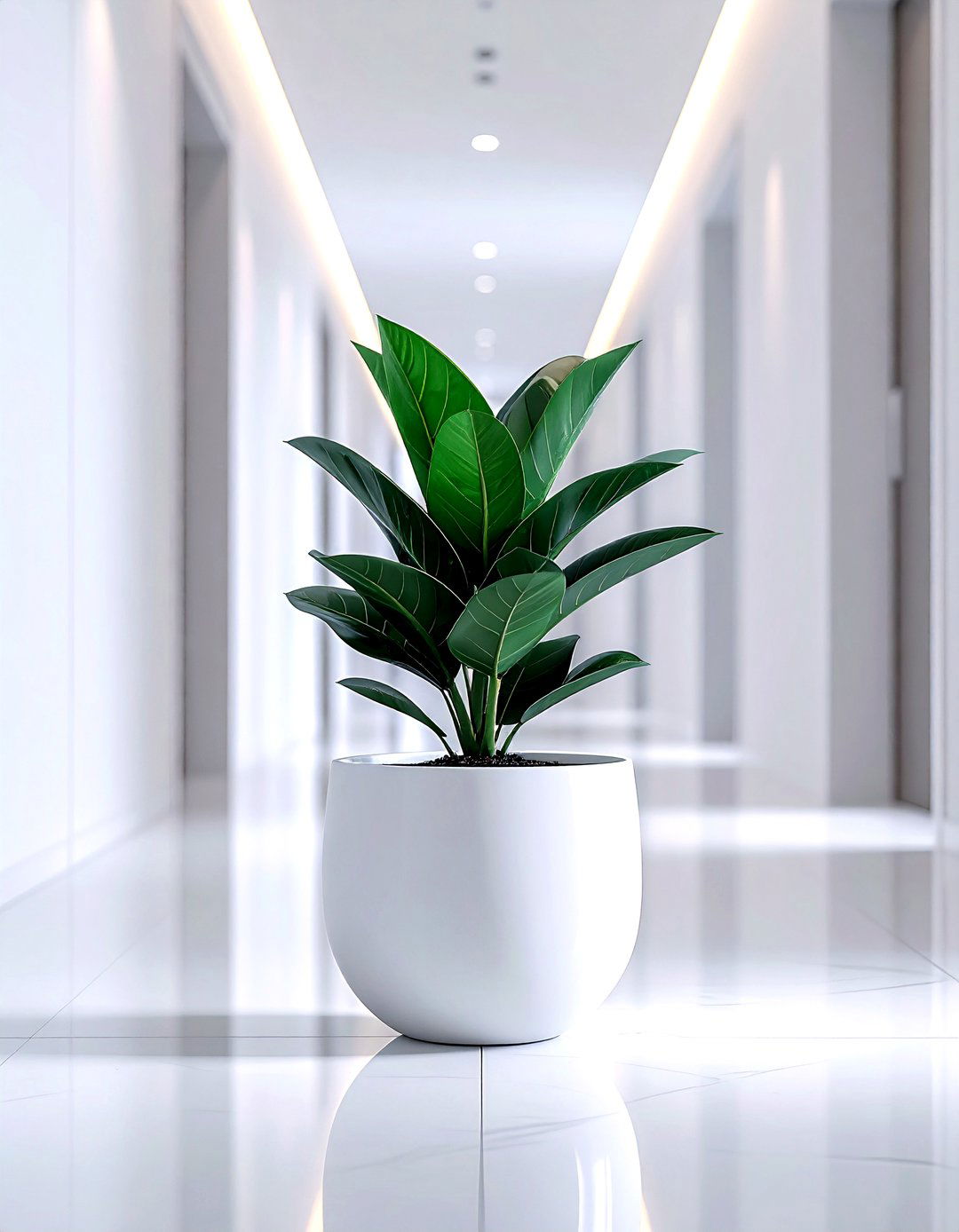 ZZ Plant - 30 artificial plant ideas
