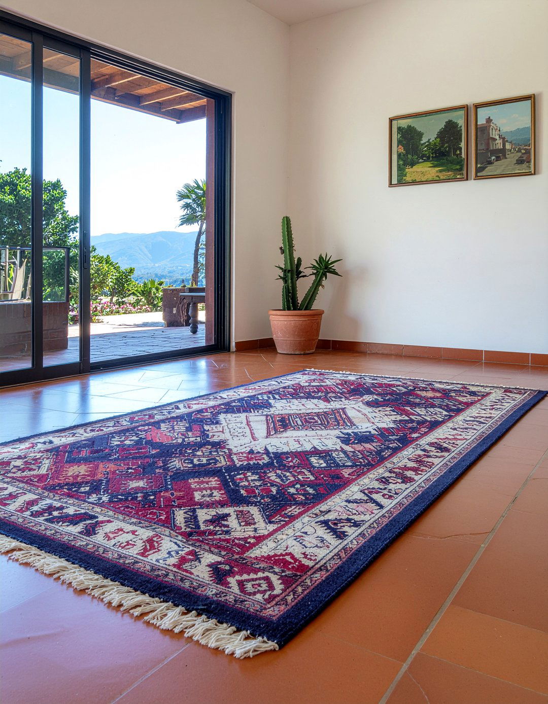 Zapotec Area Rug - 30 living room Mexican furniture ideas