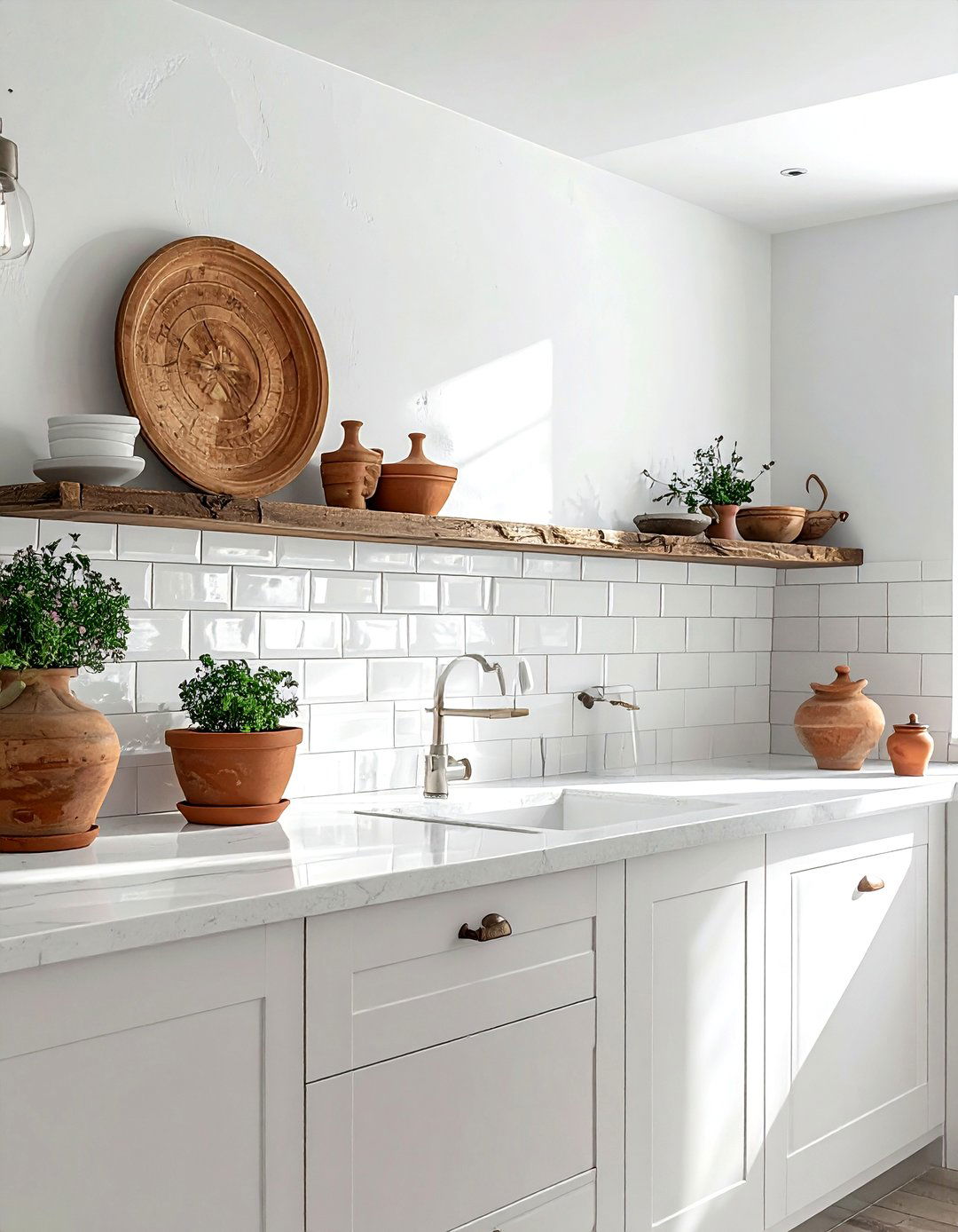 Zellige Subway Tile Backsplash - 30 subway tile kitchen backsplash ideas