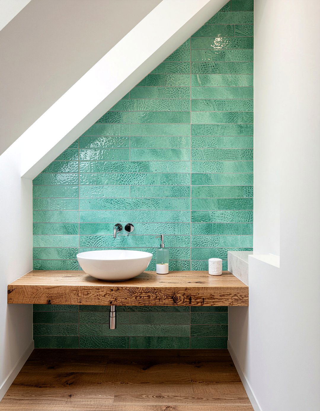 Zellige Tile - 30 powder room ideas