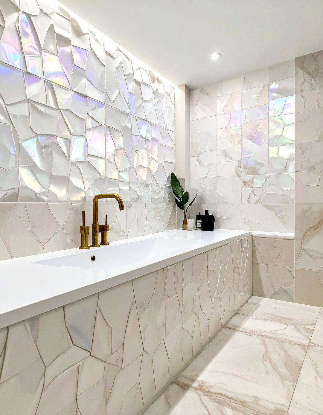 Zellige Tile - 30 bathroom wall ideas