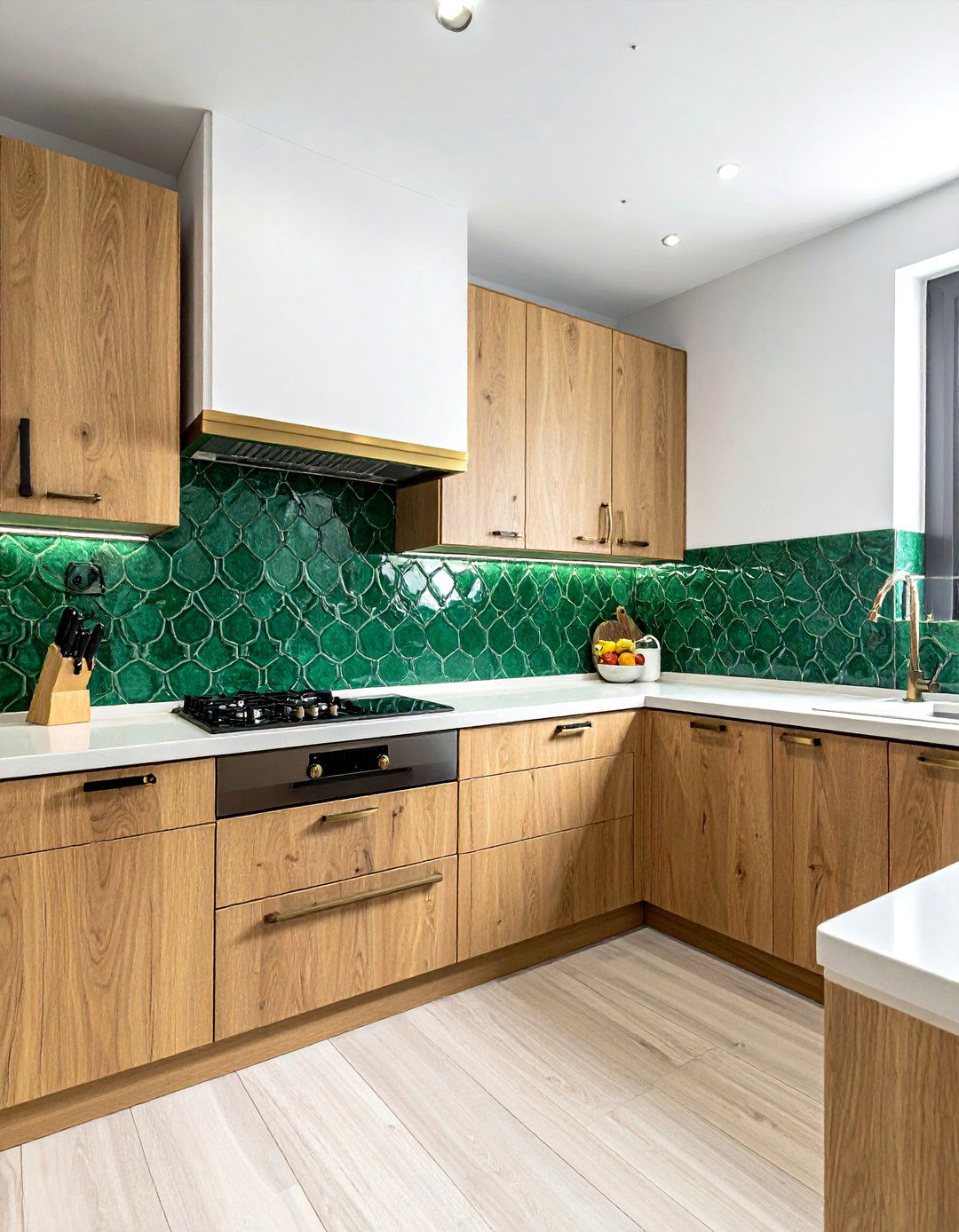 Zellige Tile Backsplash - 30 Moroccan pattern decor ideas