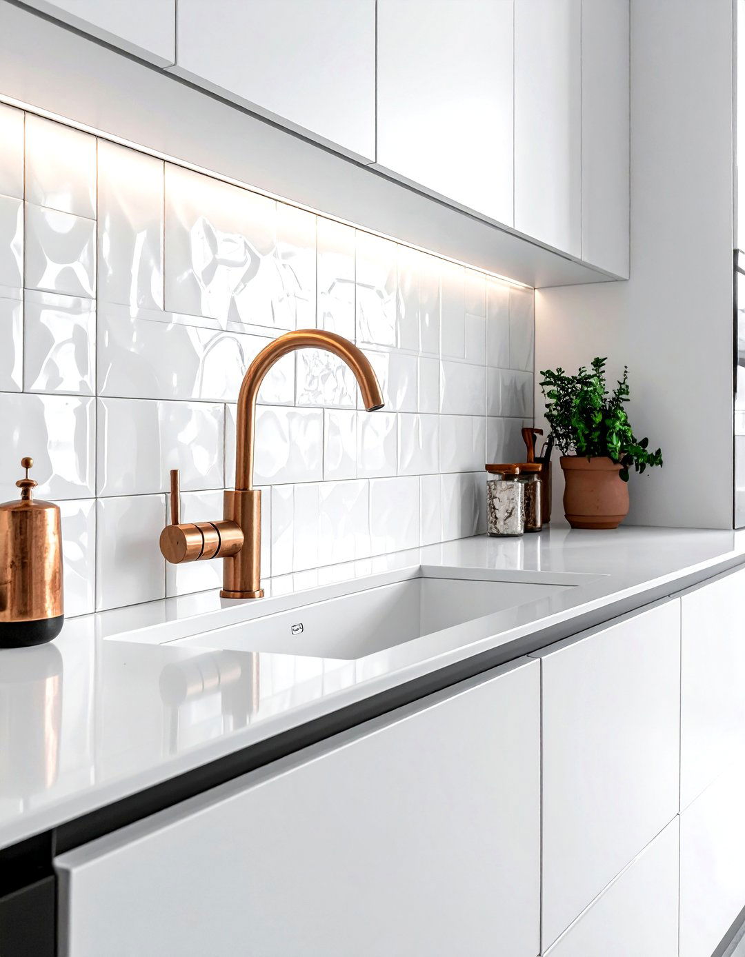 Zellige Tile Backsplash - 30 viral kitchen ideas