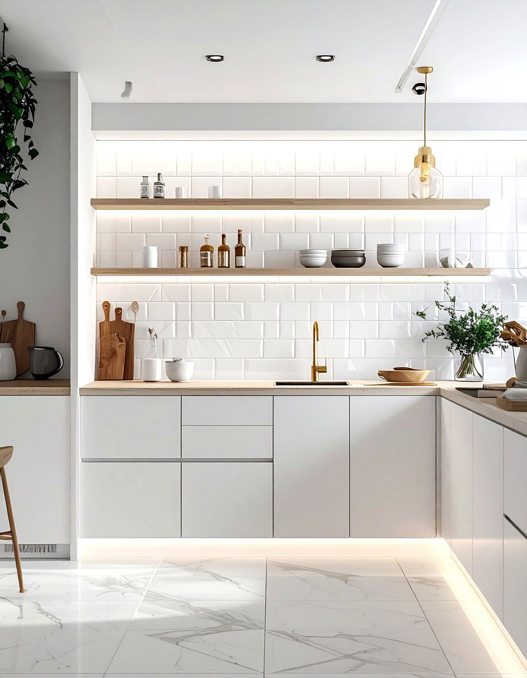 Zellige Tile Backsplash - 30 House Beautiful decor ideas