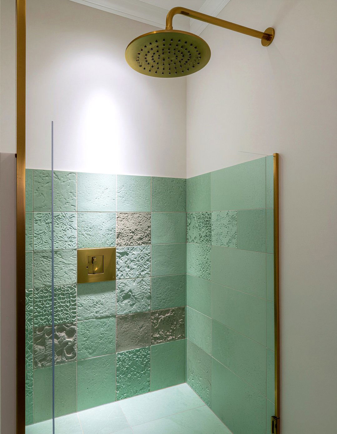 Zellige tile shower - 30 master bath remodel ideas