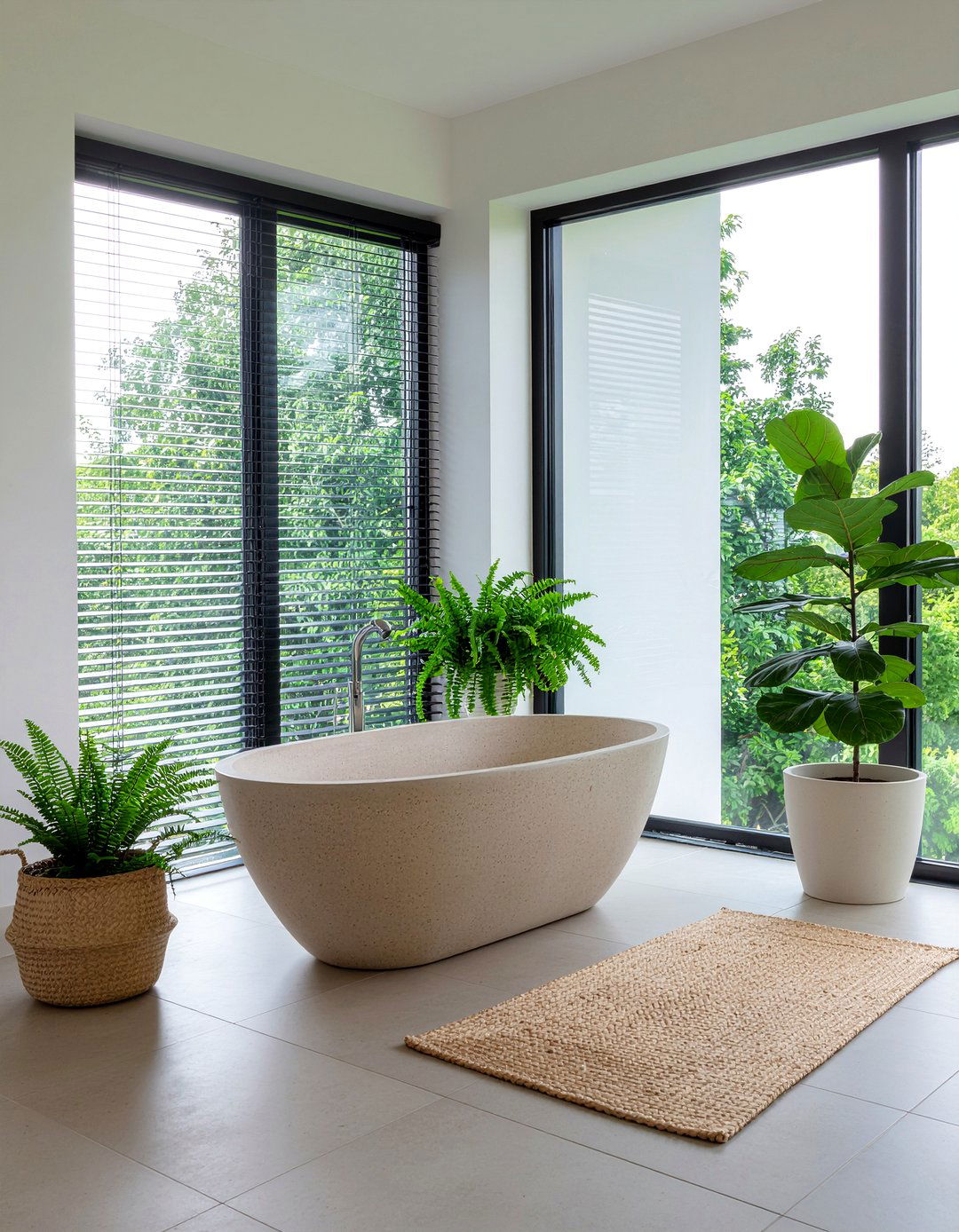 Zen Bathroom Plants - 30 luxury bathroom ideas