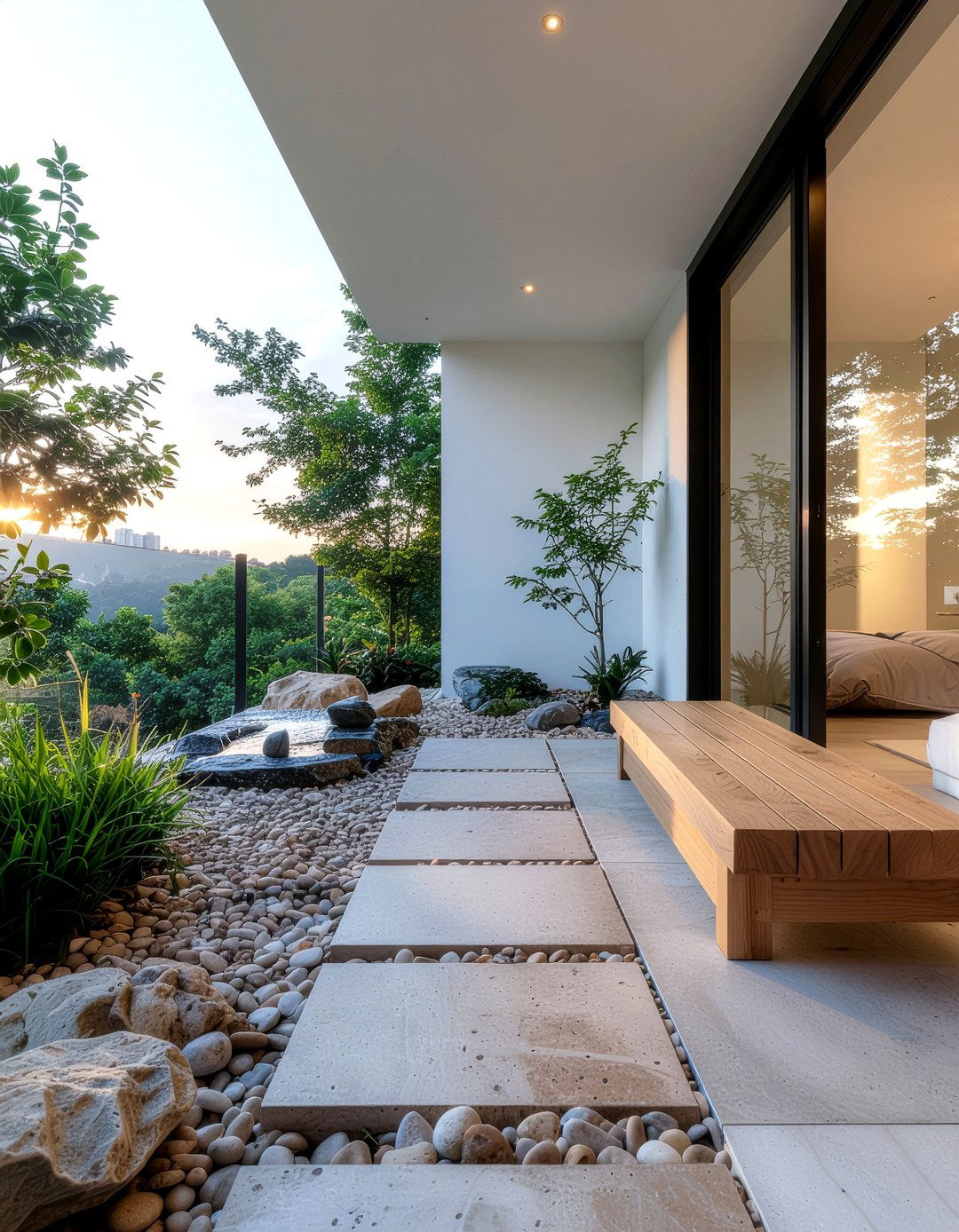 Zen Bedroom Balcony - 30 bedroom with balcony ideas