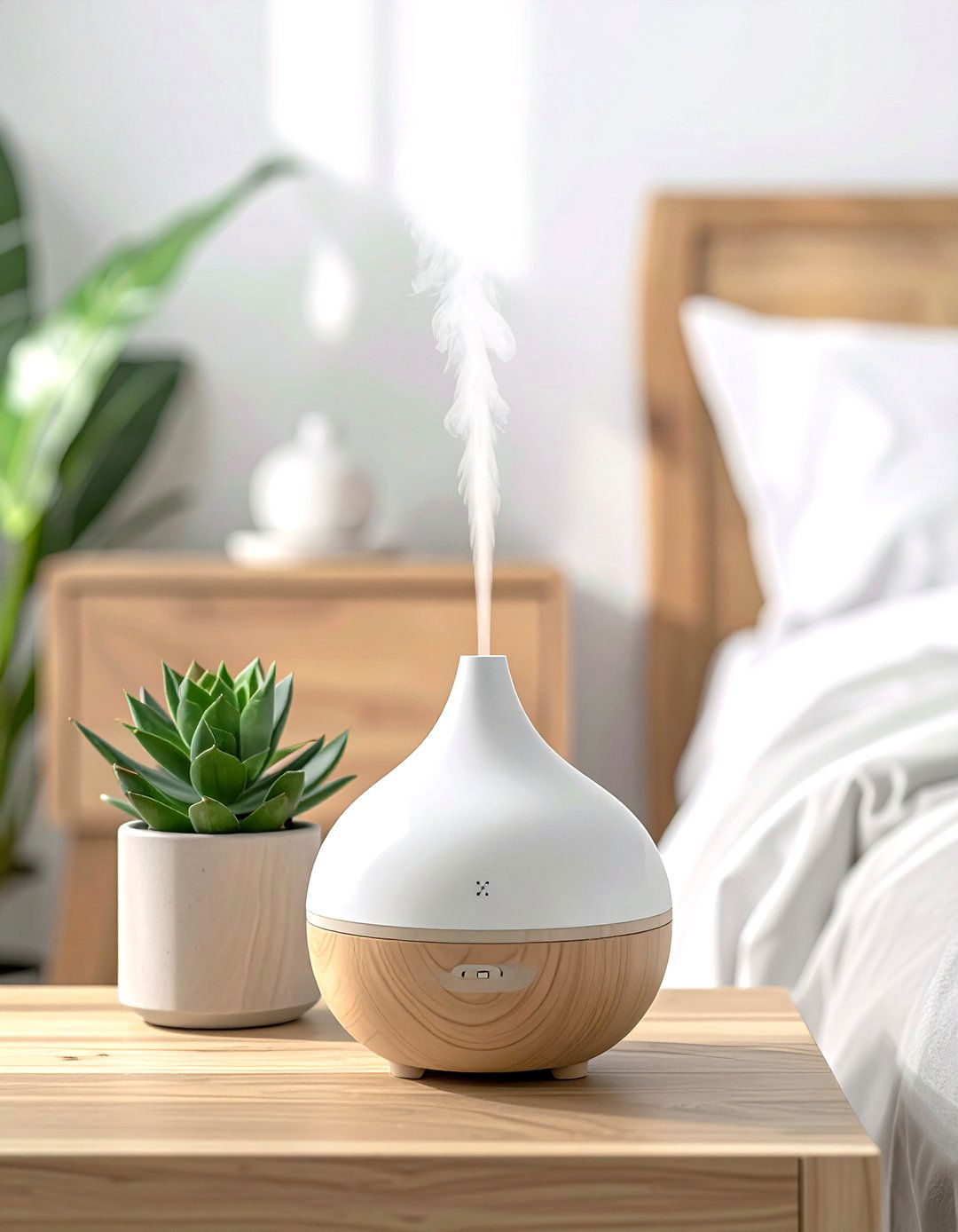 Zen Bedroom Diffuser - 30 bedroom finishing touches ideas