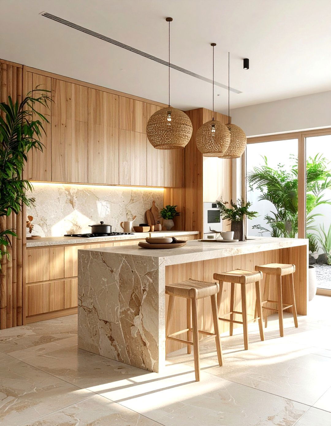 Zen Inspired Kitchen - 30 kitchen personality ideas