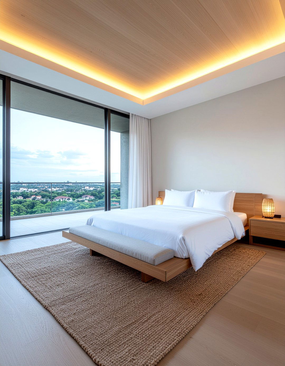 Zen Inspired Retreat - 30 penthouse bedroom ideas