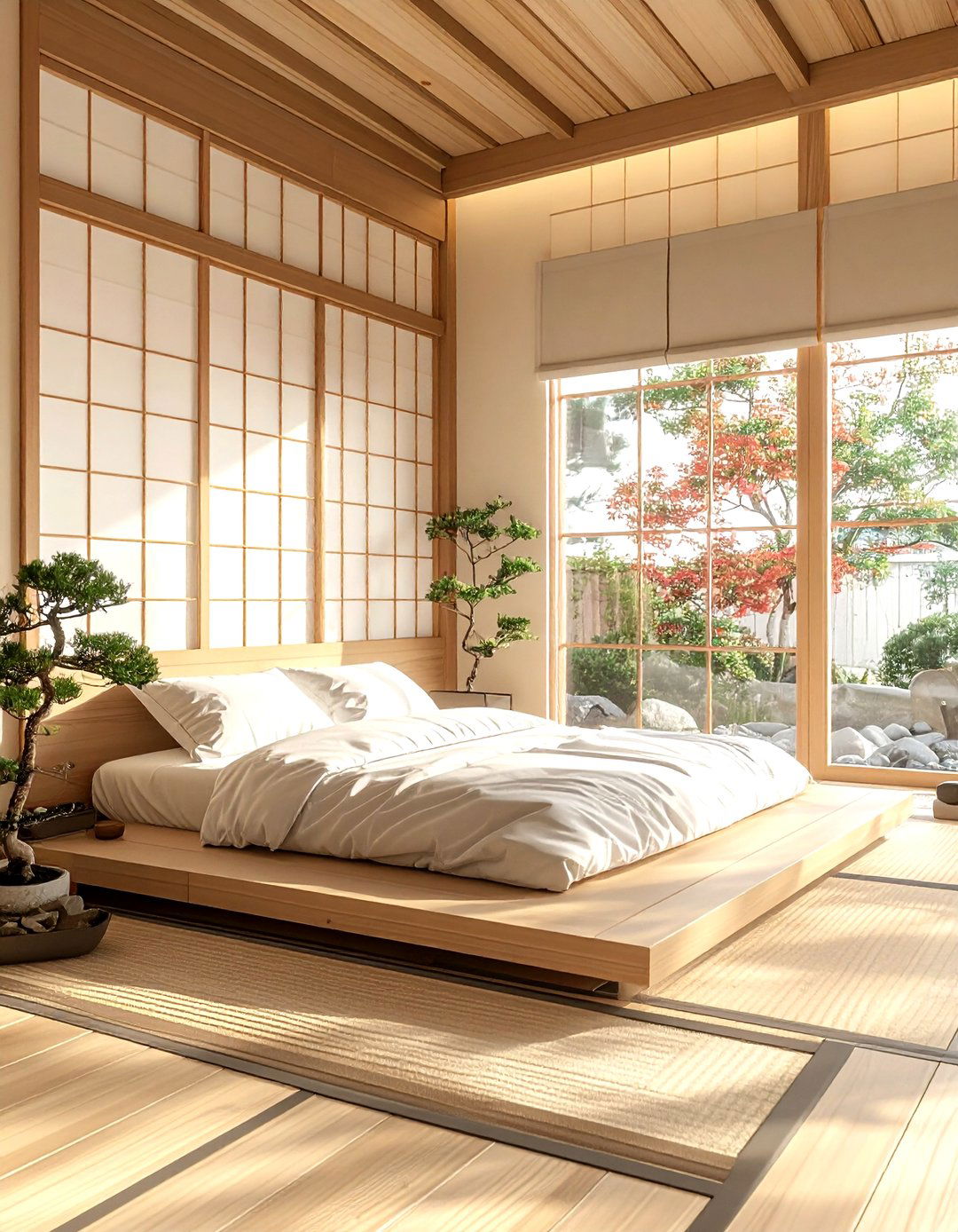 Zen Japanese Bedroom - 30 model home bedroom ideas