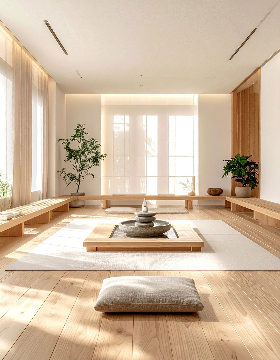 Zen Living Room Layout - 30 yoga living room ideas