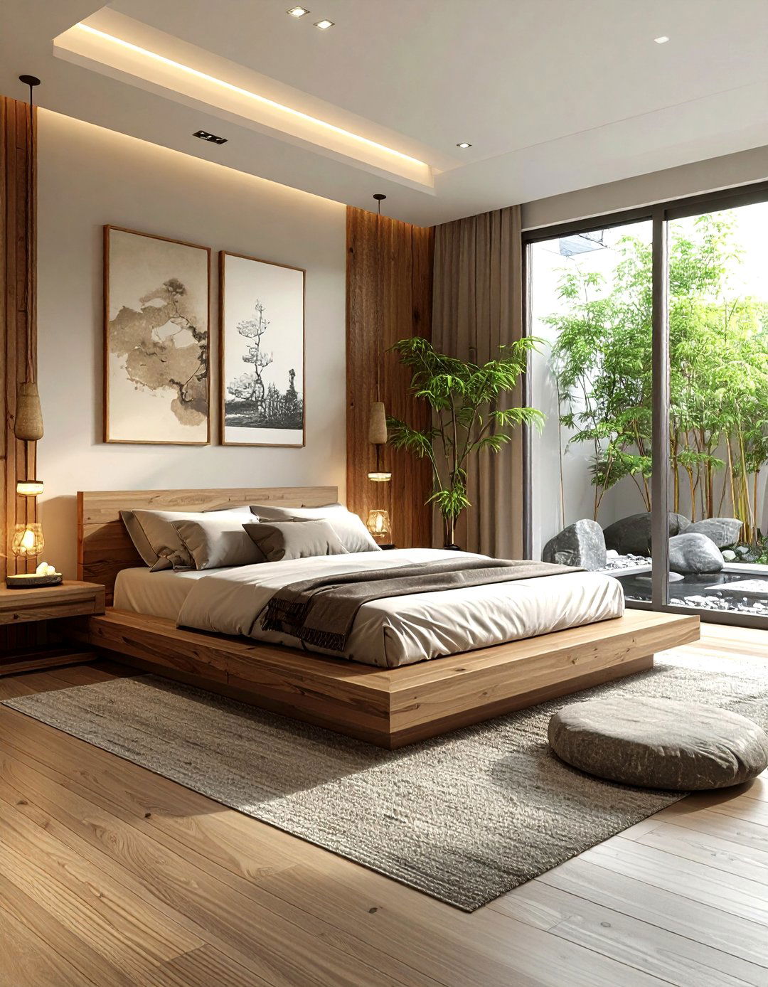 Zen Master Bedroom - 30 newlywed bedroom ideas