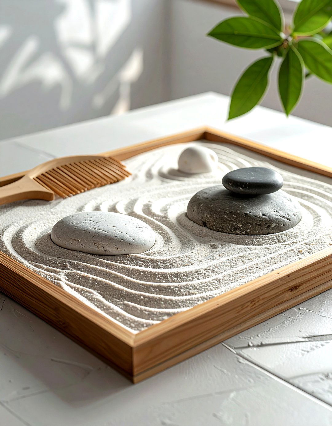 Zen Rock Garden - 30 mindful decor ideas