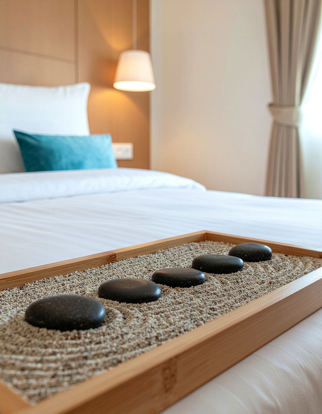 Zen Rock Garden - 30 zen bedroom ideas
