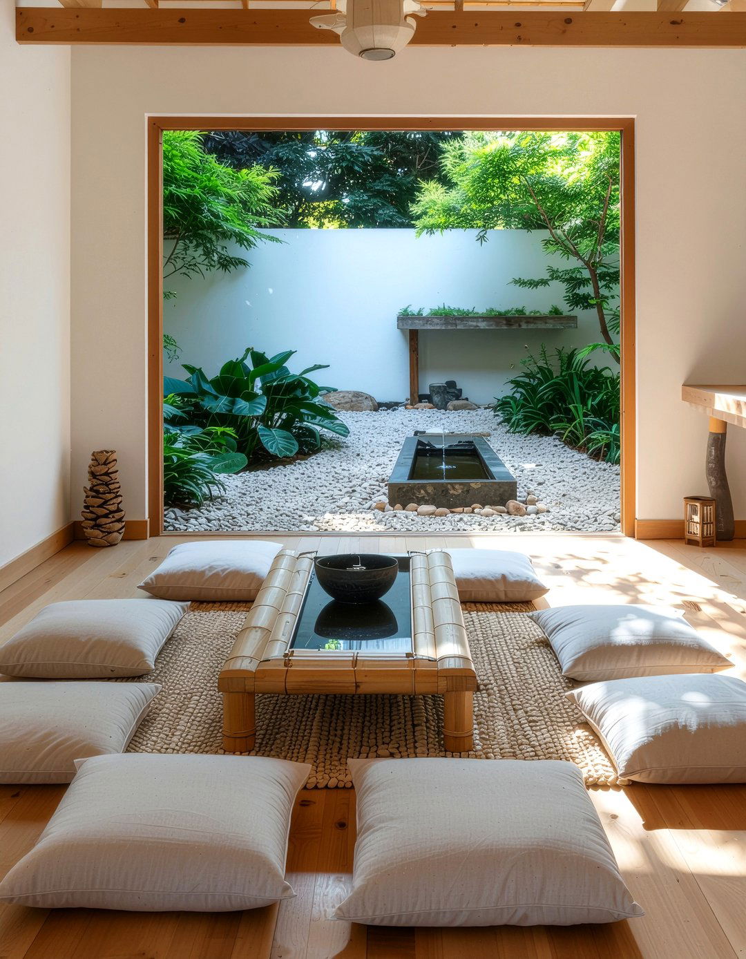 Zen Space - 30 repurposed dining room ideas