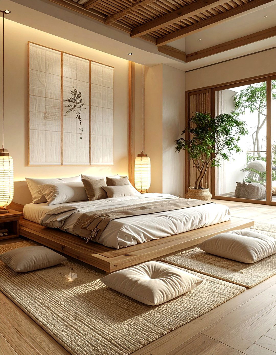 Zen Square Bedroom - 30 square bedroom ideas