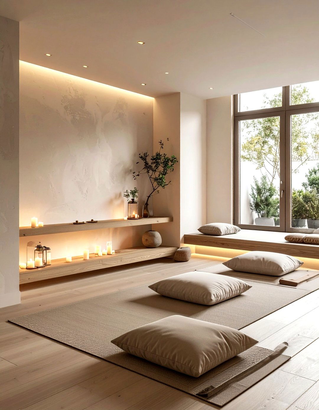 Zen Yoga Room - 30 uncomplicated decor ideas
