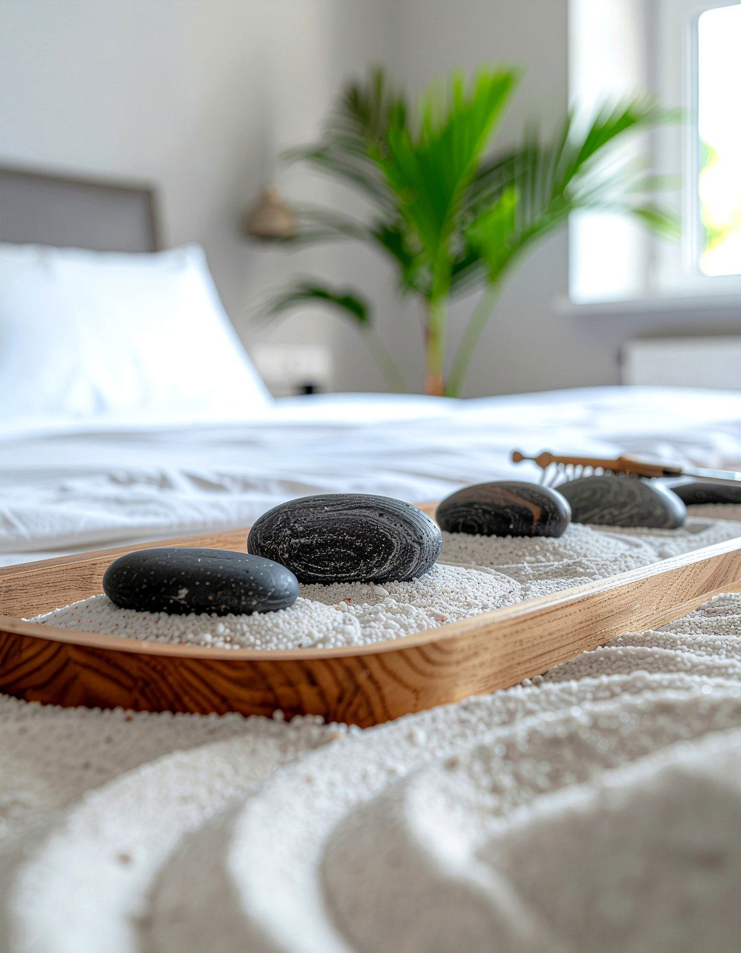 Zen garden - 30 meditation bedroom ideas