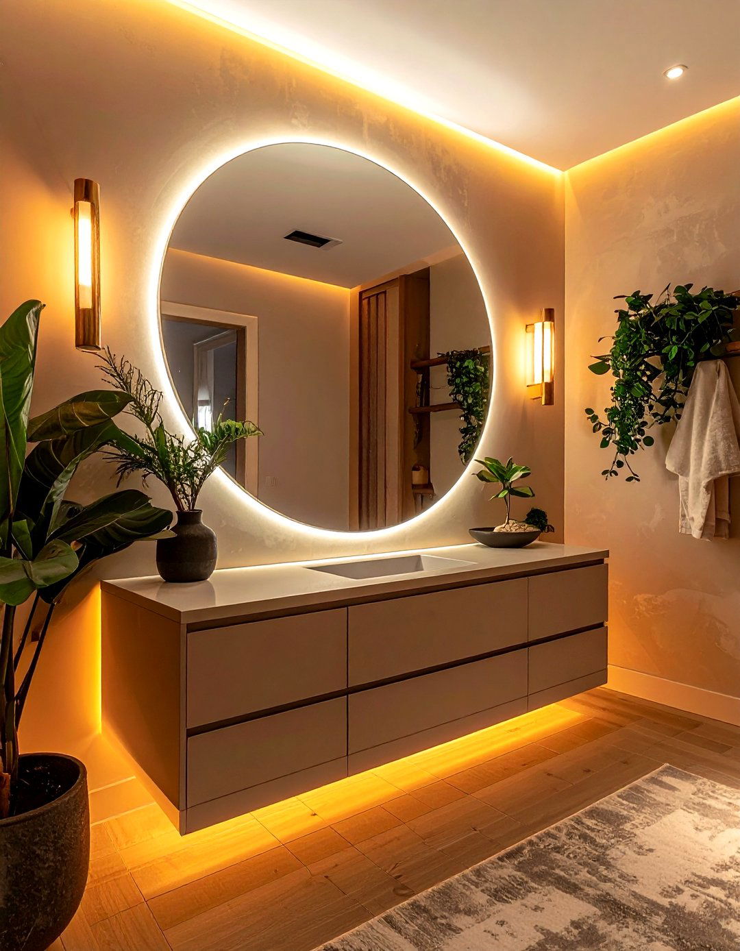 Zen lighting - 30 zen bathroom ideas