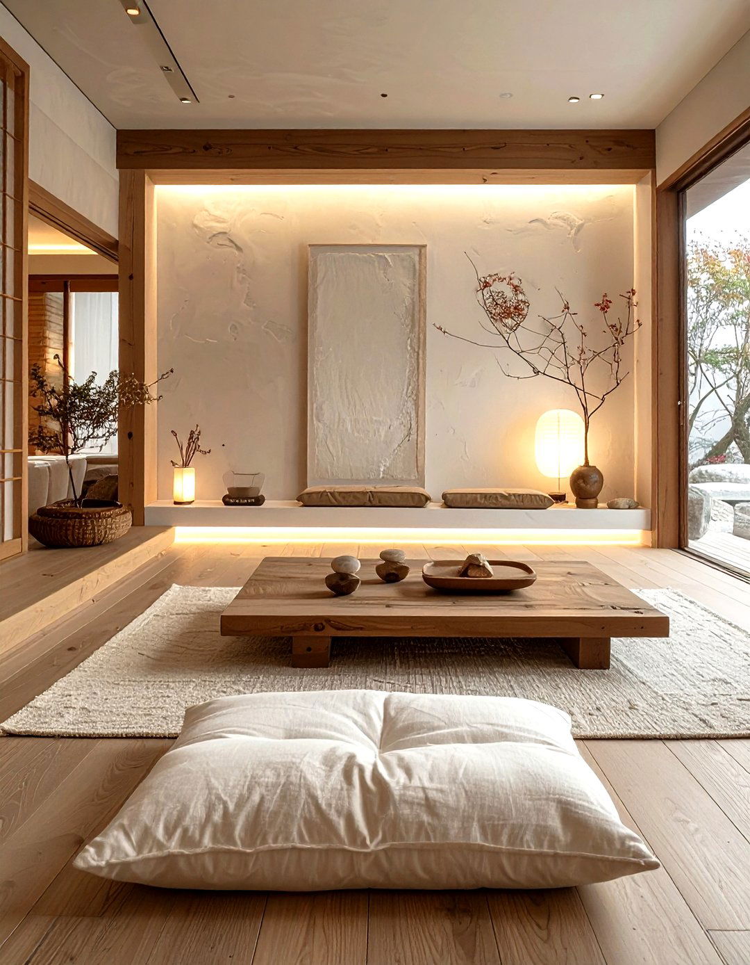 Zen meditation space - 30 clean decor ideas