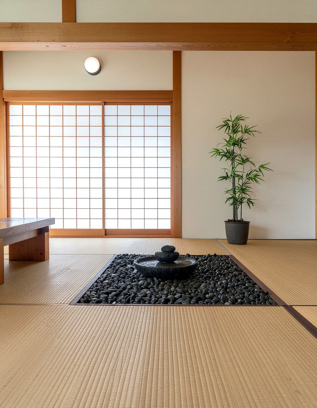 Zen style living room - 30 Korean living room ideas