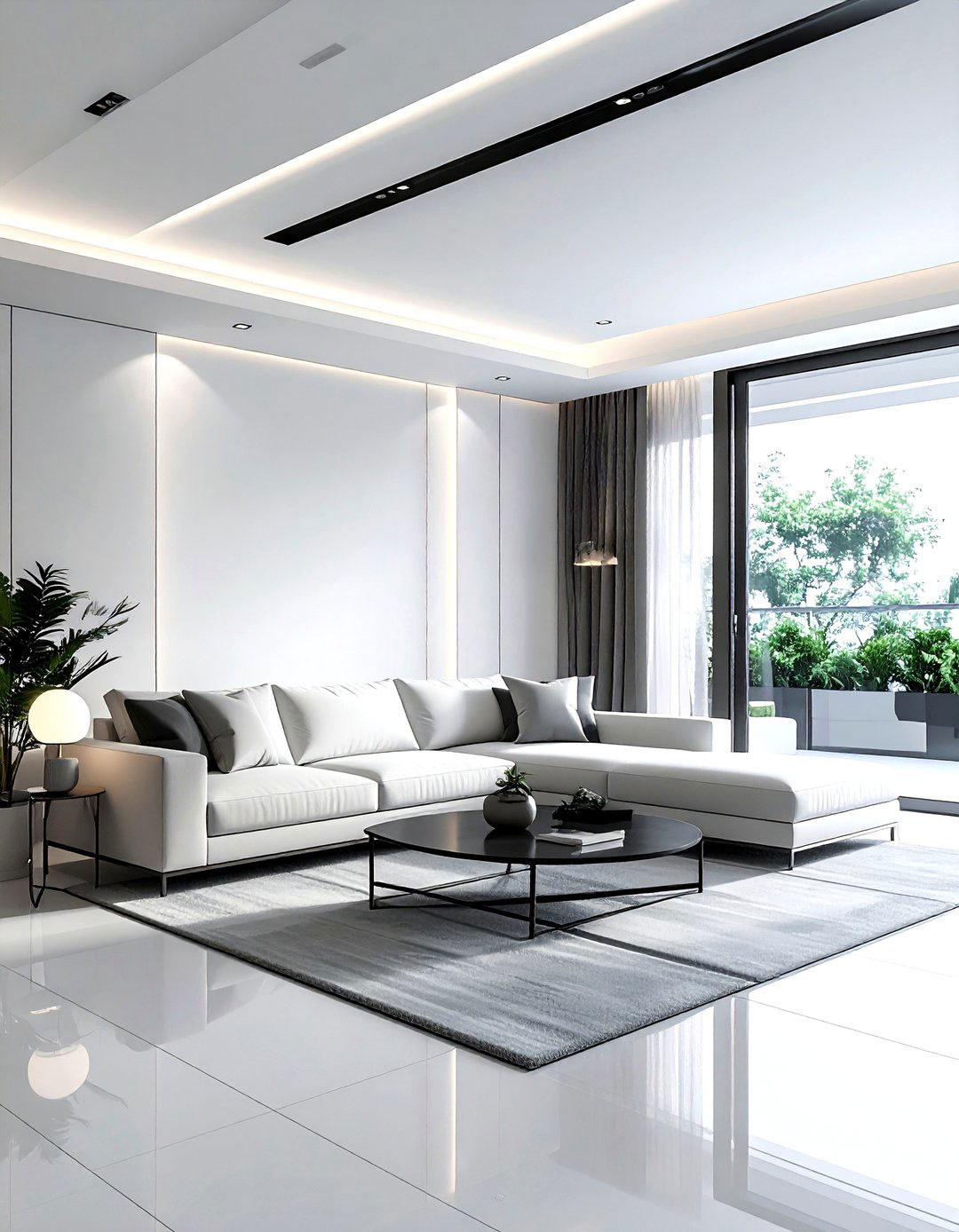 recessed track lighting living room - 30 living room track lighting ideas