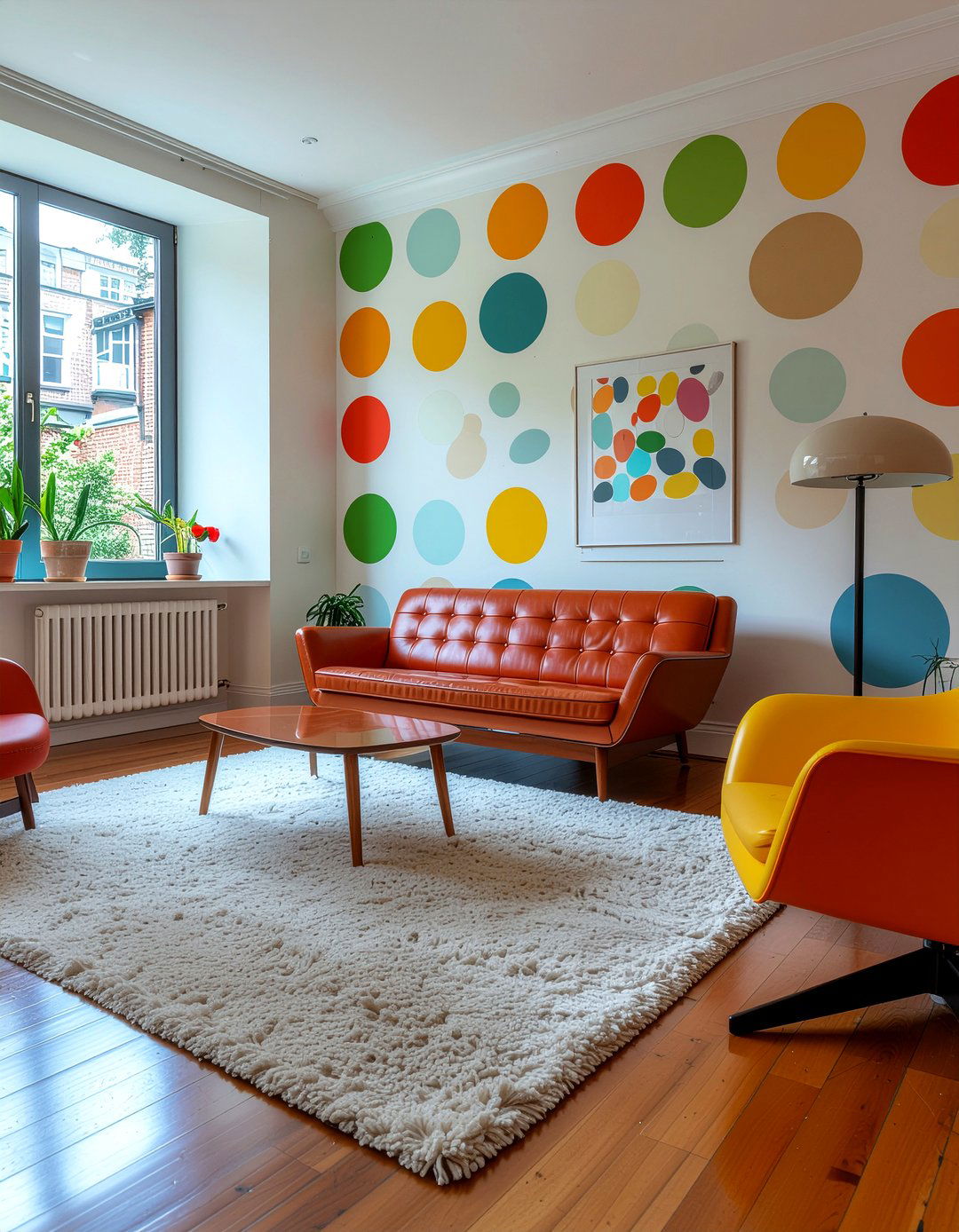 s Mod Wallpaper - 30 living room vintage wallpapers