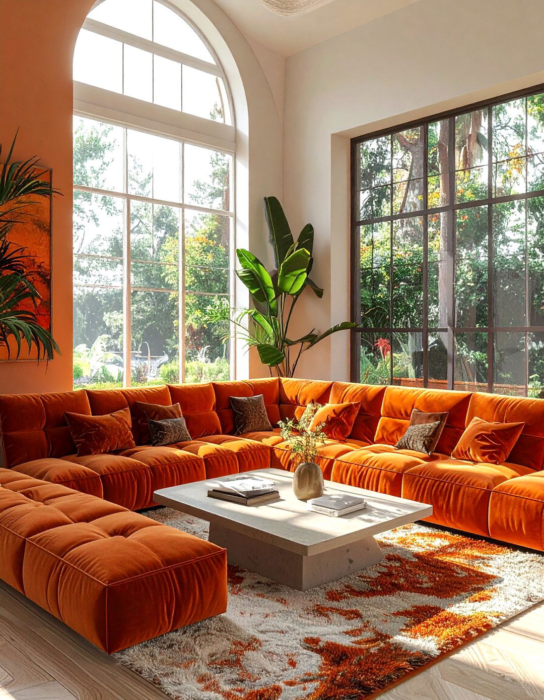 s conversation pit - 30 retro home decor ideas