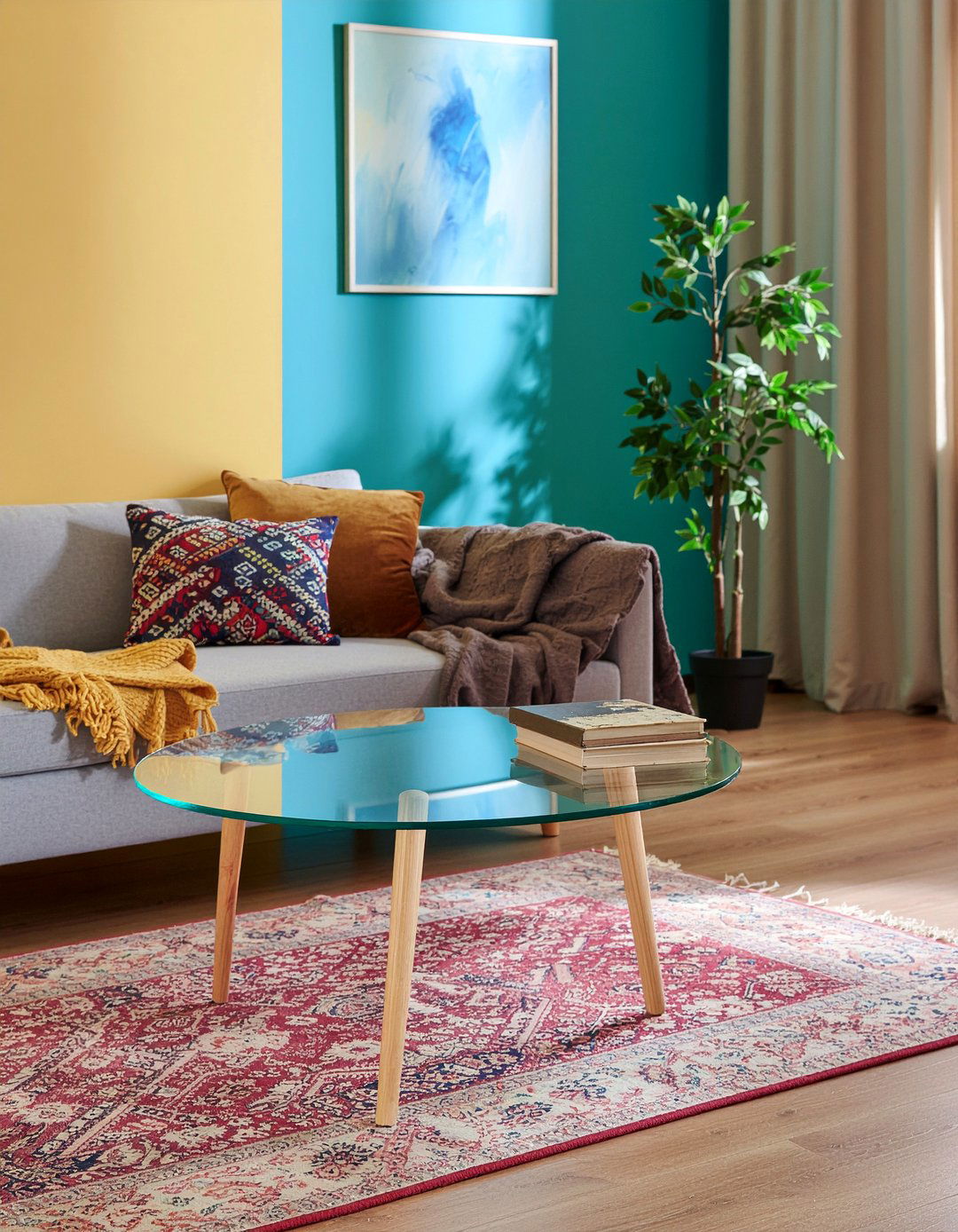 studio apartment coffee table - 30 studio apartment living room ideas