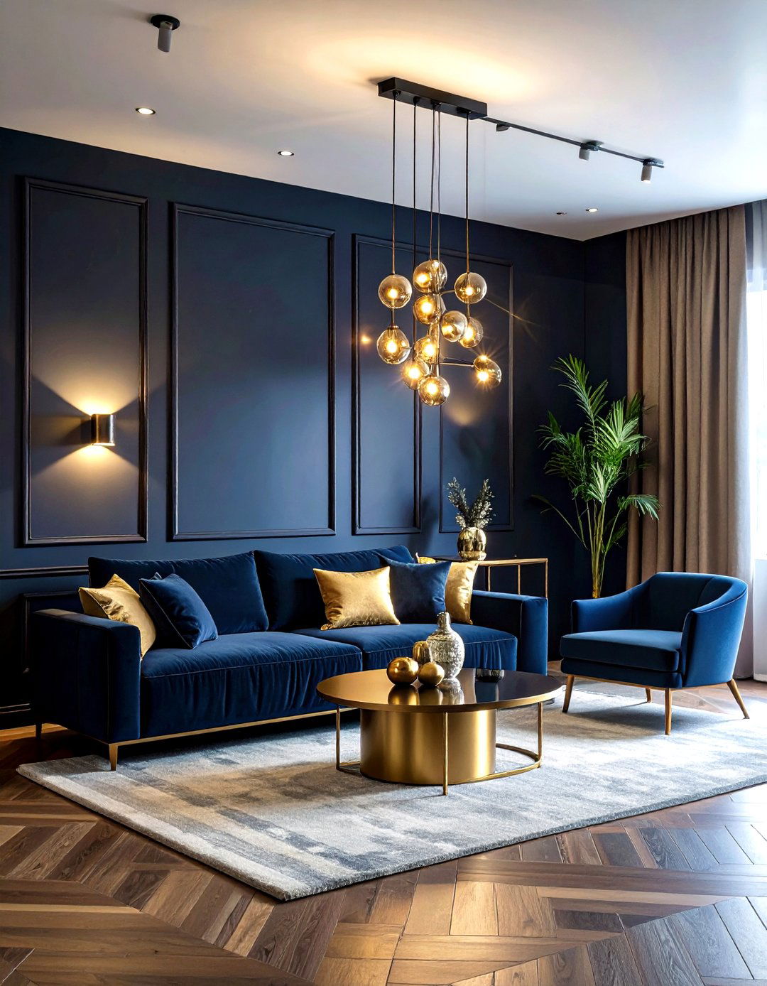 track lighting for dark room - 30 living room track lighting ideas