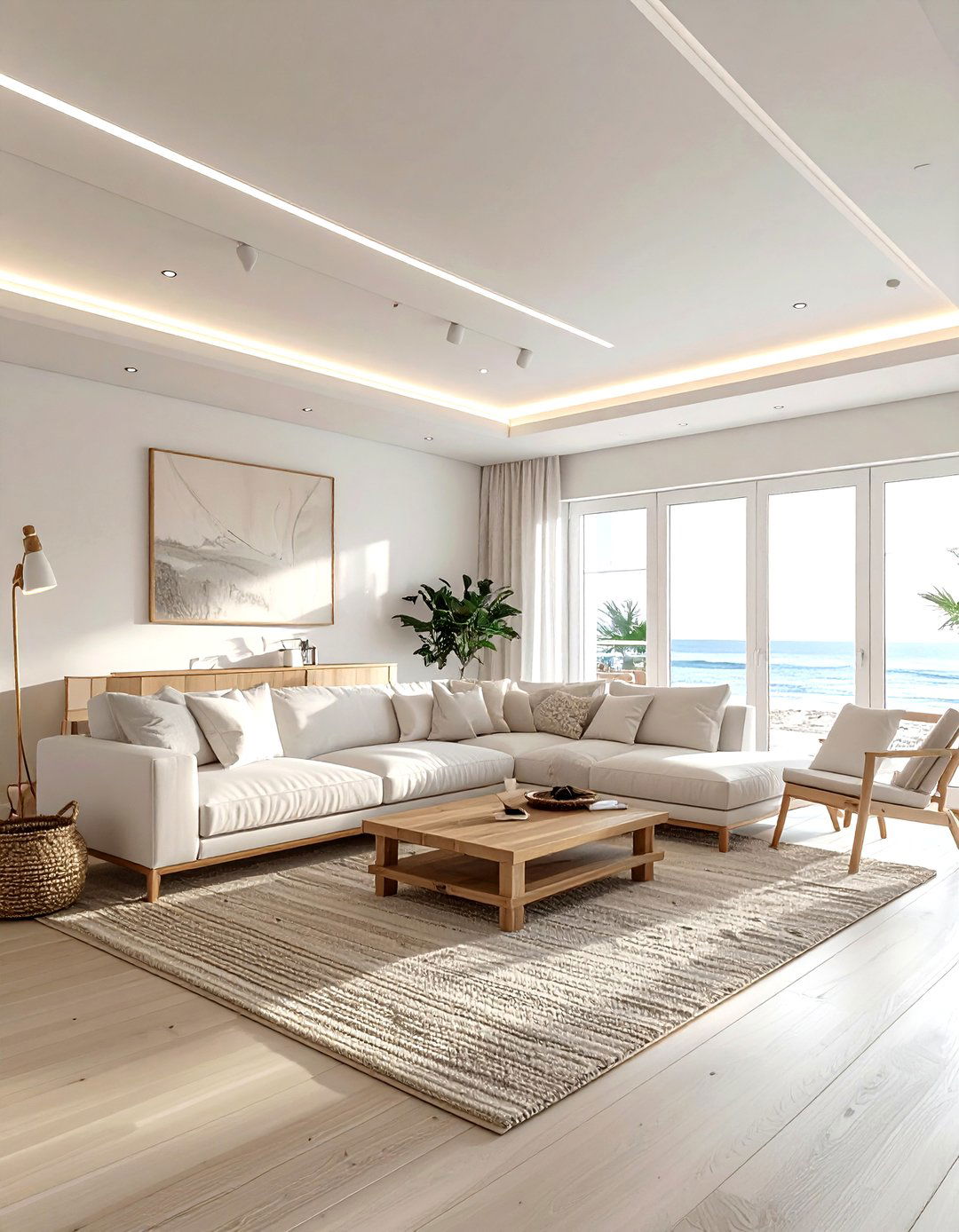 white track lighting ceiling - 30 living room track lighting ideas